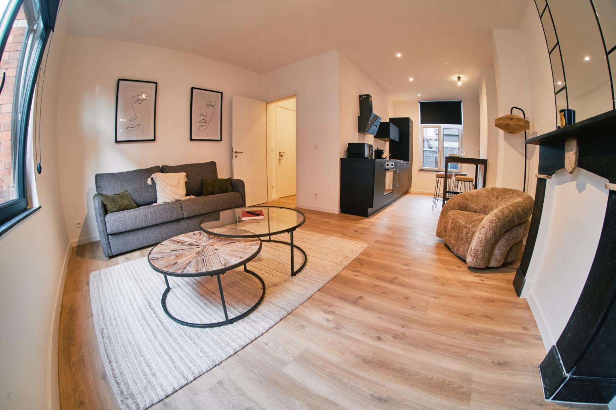 Urbanchic Appartement Cosy 1B Liège Exterior foto